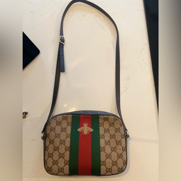 Gucci Bags Gucci Bee  Camera Bag Gg Canvas Poshmark
